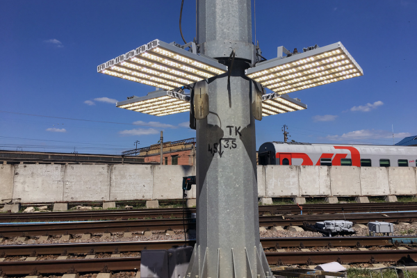 ViLED: Пилотный проект замены освещения на объекте ОАО «РЖД»
